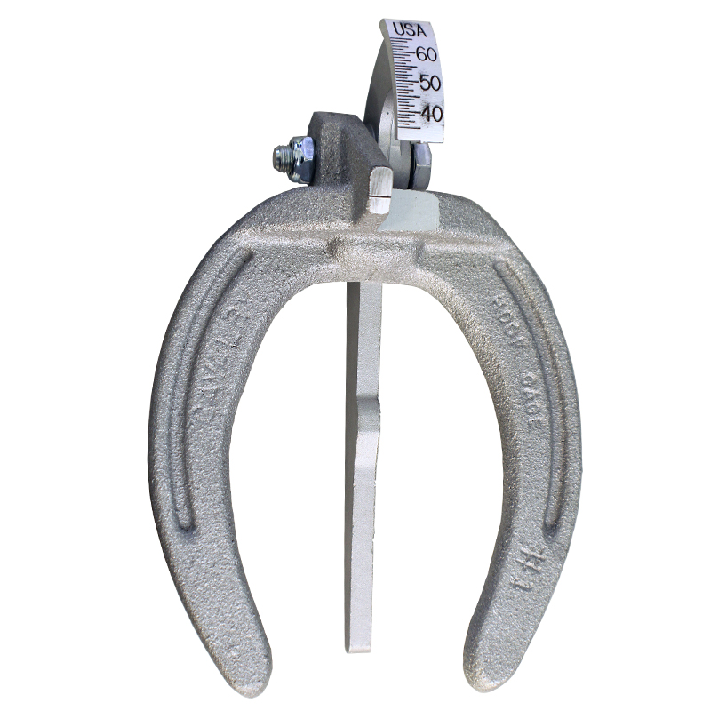 NC Cavalry Small Hoof Gauge, fits up to size #2