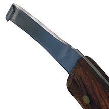 Left Hand - Hall Hoof Knife - Curved Blade