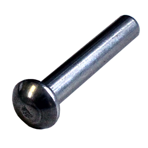 1/4 x 1-1/2 Steel Annealed Button Head Rivets