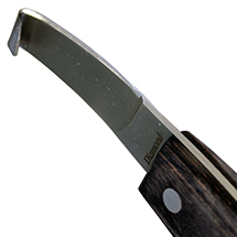 Left Hand - Diamond Hoof Knife - Wide Blade