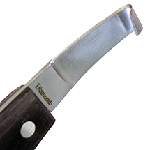 Right Hand - Diamond Hoof Knife - Wide Blade