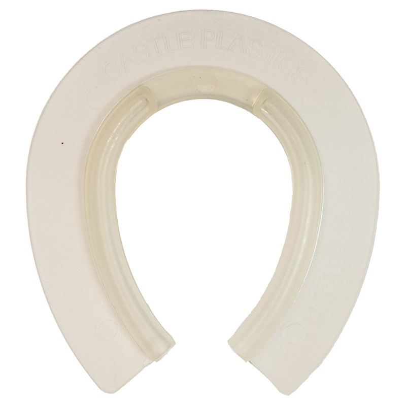 Front - Castle Anti-Snowball Rim Pads - Clear