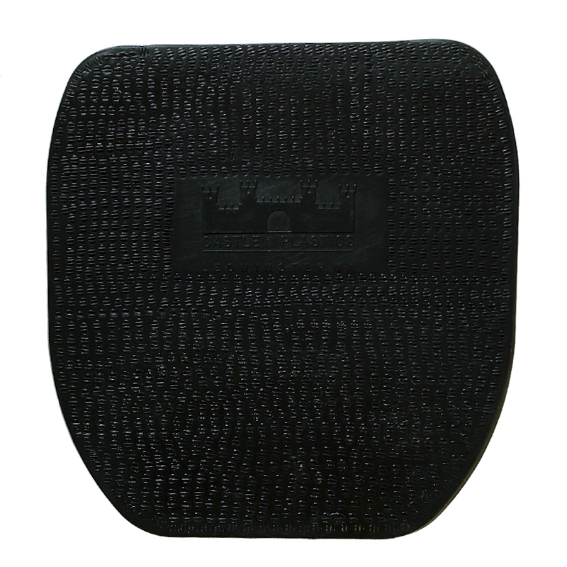 #3 Castle Urethane Full Wedge Pads - Black