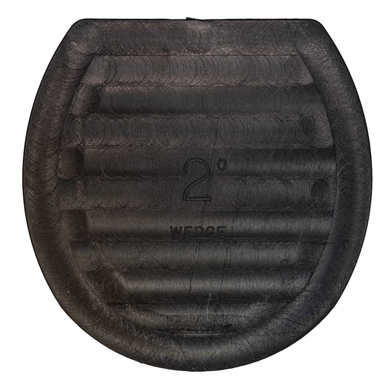 Castle 2 Plastic Wedge Pads - Black