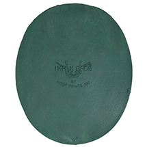 Hoofprints 2 Oval Plastic Pads - Green