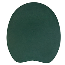 #5 Hoofprint Flat Impak Flat Pads - Large - Green