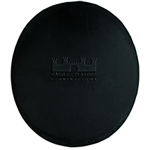 Castle 2 Oval Plastic Pads - Black