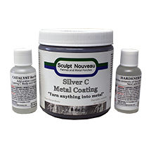 8 oz. - Sculpt Nouveau Type C Metal Coating in Silver