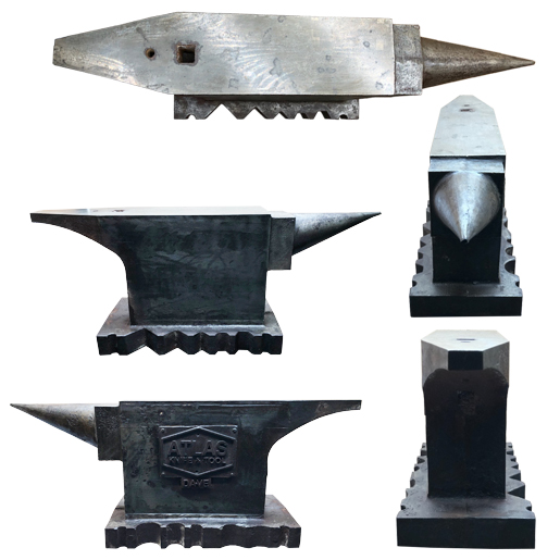 280 lbs. - Atlas Knife & Tool Dave Double Horn Anvil