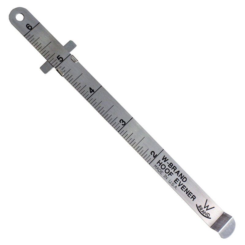 Hoof Evener, Stainless Steel Measuring Tool