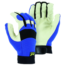 Size Medium - Pigskin Palm Mechanics Gloves