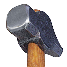 2.5 lbs. - Centaur Hilltop Diagonal Pein Hammer w/ Hickory Handle