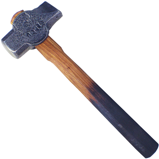 2.5 lbs. - Centaur Hilltop Diagonal Pein Hammer w/ Hickory Handle