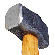 2.5 lbs. - Centaur Hilltop Straight Pein Hammer w/ Hickory Handle