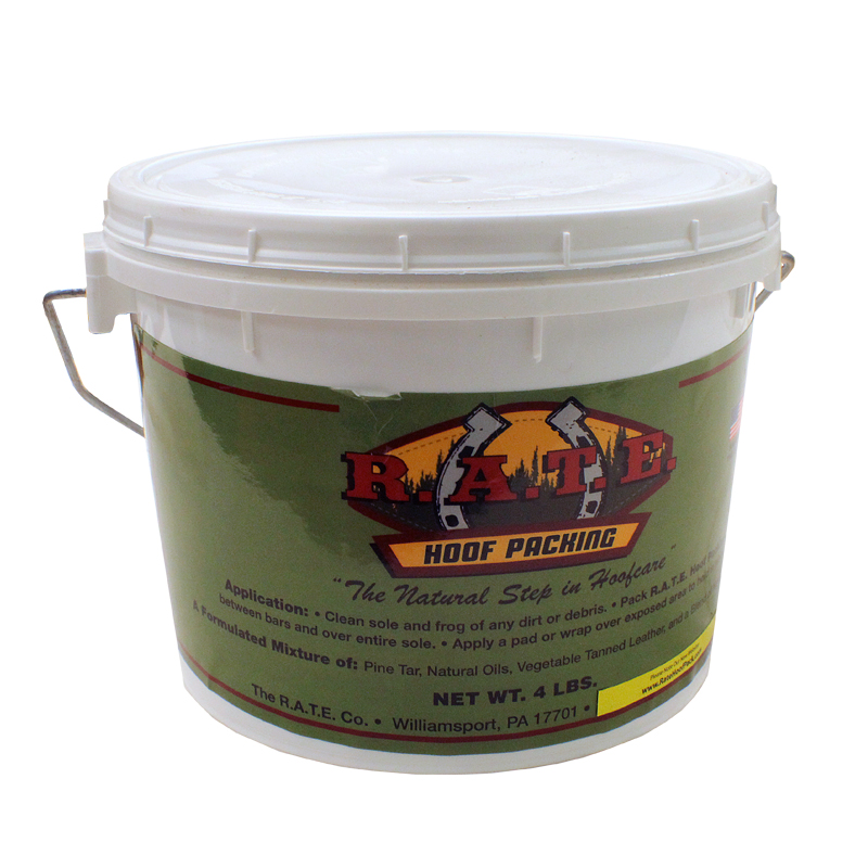 4 lbs. - R.A.T.E. Hoof Packing Bucket