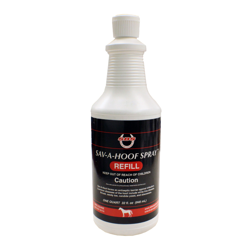 32 oz. - SBS Sav-A-Hoof Spray Refill (1 Quart)